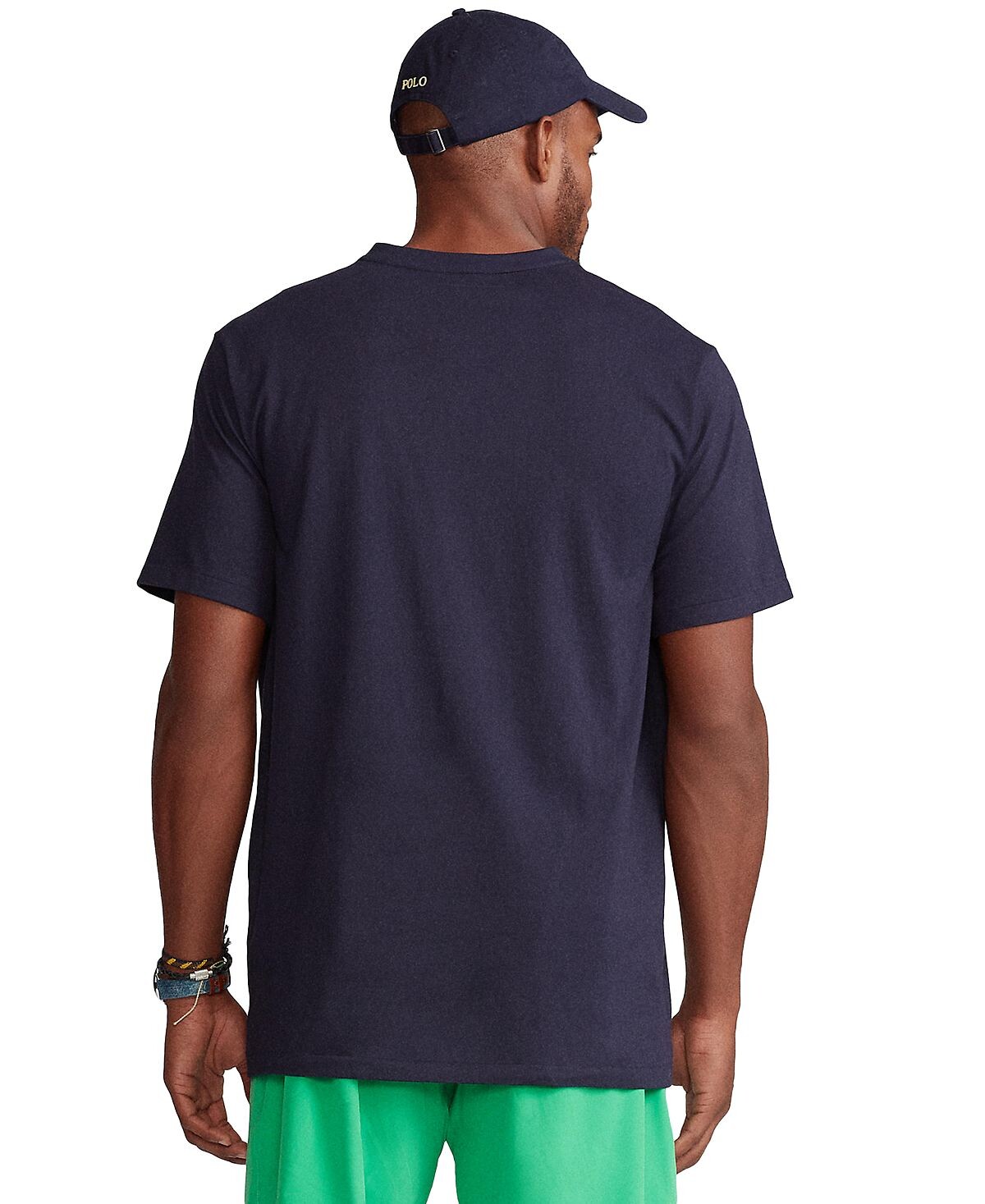 Мужская футболка классического кроя с v-образным вырезом Big & Tall Polo Ralph Lauren — фото 4