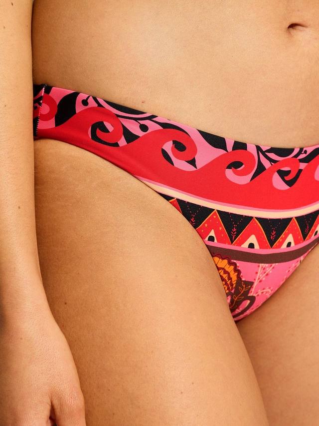 

Хипстерский купальник с геометрическим принтом atlantis Seafolly, цвет Paradise Pink