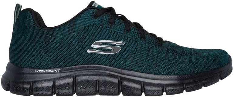

Мужские кроссовки Skechers Track Front Runner на шнуровке, черный/зеленый