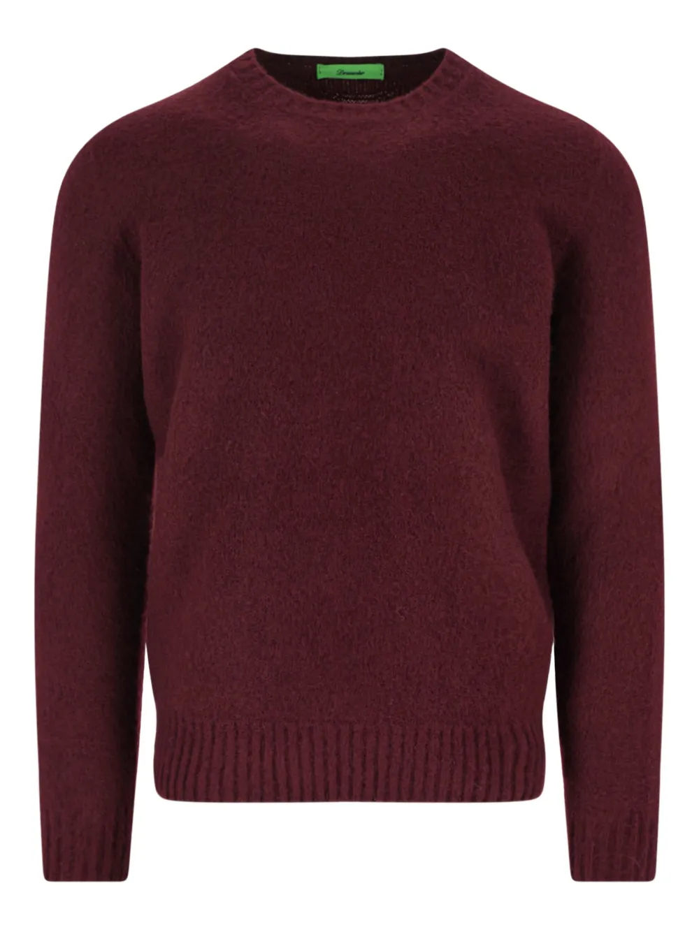 

Шерстяной свитер с круглым вырезом Drumohr, красный