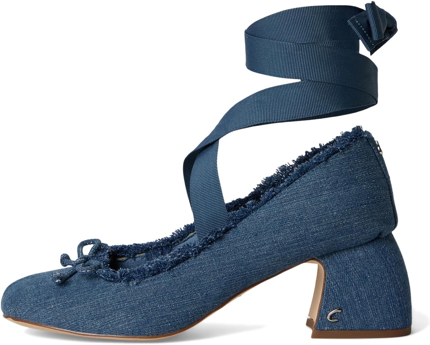 Туфли Circus NY by Sam Edelman Della, цвет Stone Wash Blue Fringe — фото 4