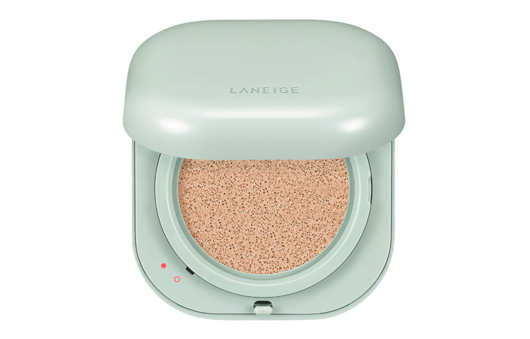LANEIGE Lanzhi новый безупречный green воздушные подушечки матовые прозрачные сияние кожи маскирующие 15г + сменный блок 15г — фото 4