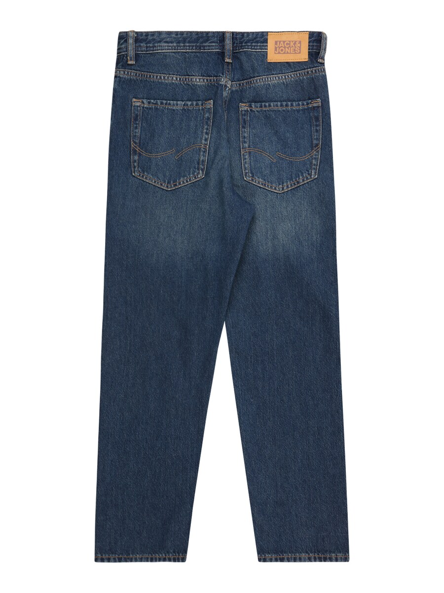 Джинсы свободного кроя Jack & Jones Junior JJChris Original, темно-синий — фото 3