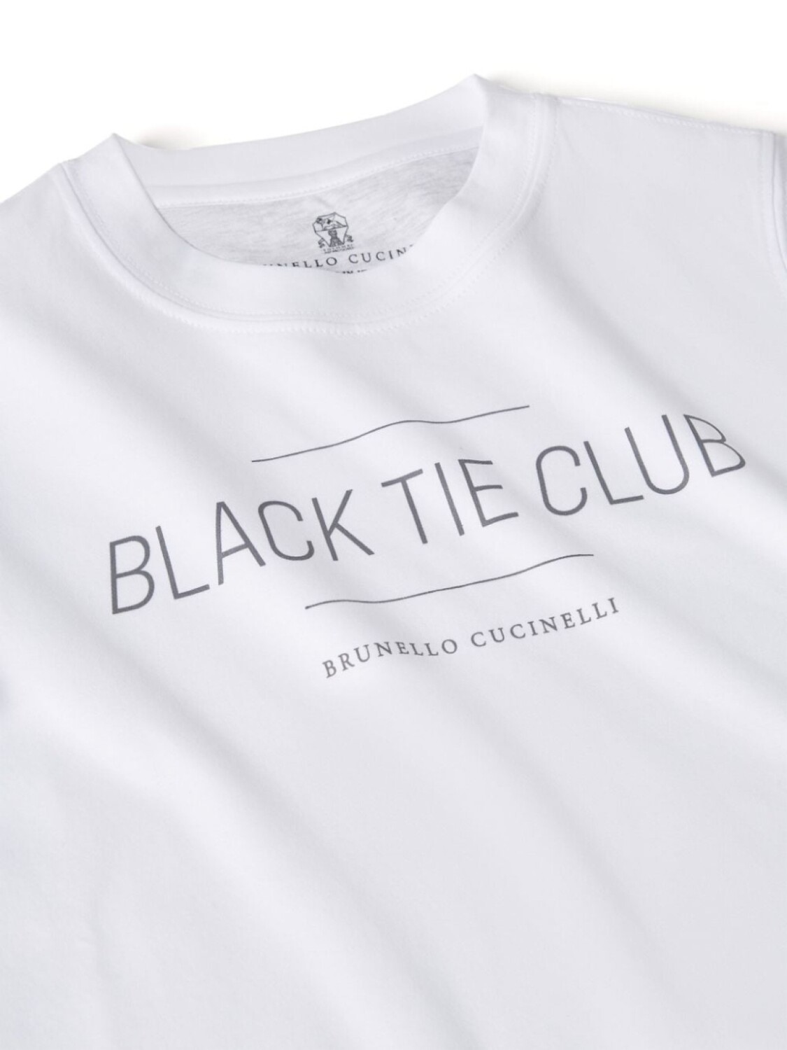 Brunello Cucinelli Kids футболка с графичным принтом, белый — фото 3