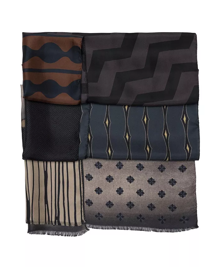 

Большой шелковый шарф Elizabetta, фиолетовый