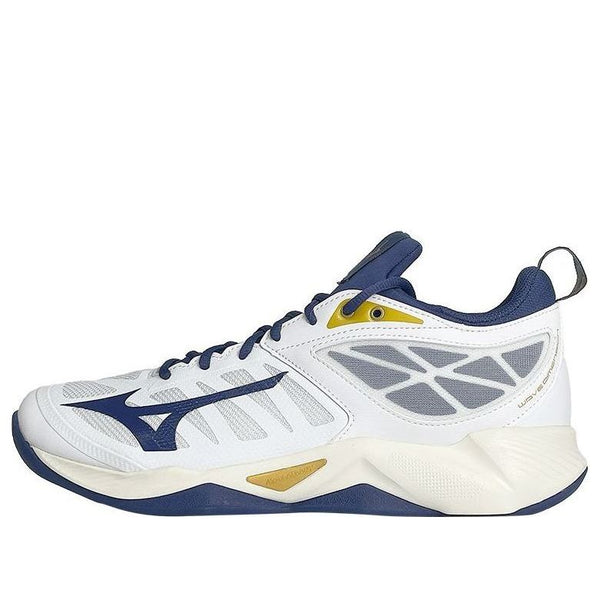 

Кроссовки white dimension 'white blue ribbon' Mizuno, белый