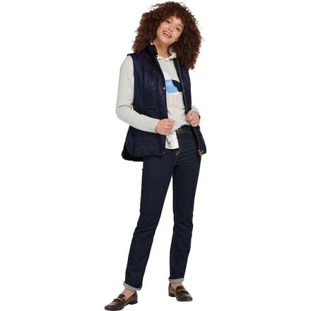 

Жилет Wray Gilet женский Barbour, темно-синий