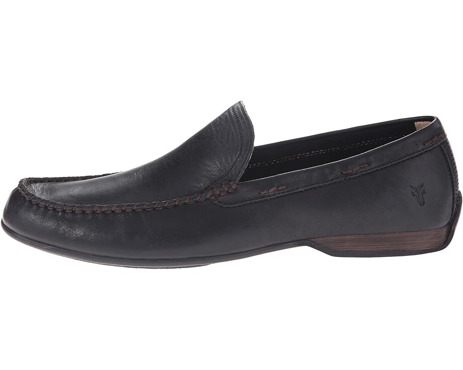 Лоферы Frye Lewis Venetian, цвет Black Oiled Vintage — фото 4