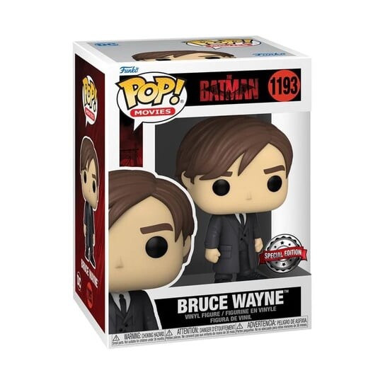 

Funko POP! Фильмы, коллекционная фигурка, Бэтмен, Брюс Уэйн, Special Edition