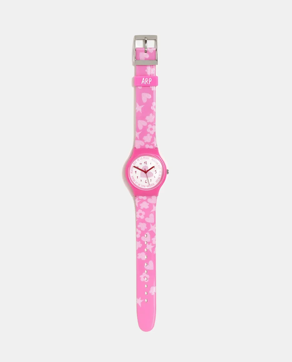 

Часы FLIP AGR376 розовые New Degradeé + 080SUP Agatha Ruiz de la Prada, мультиколор