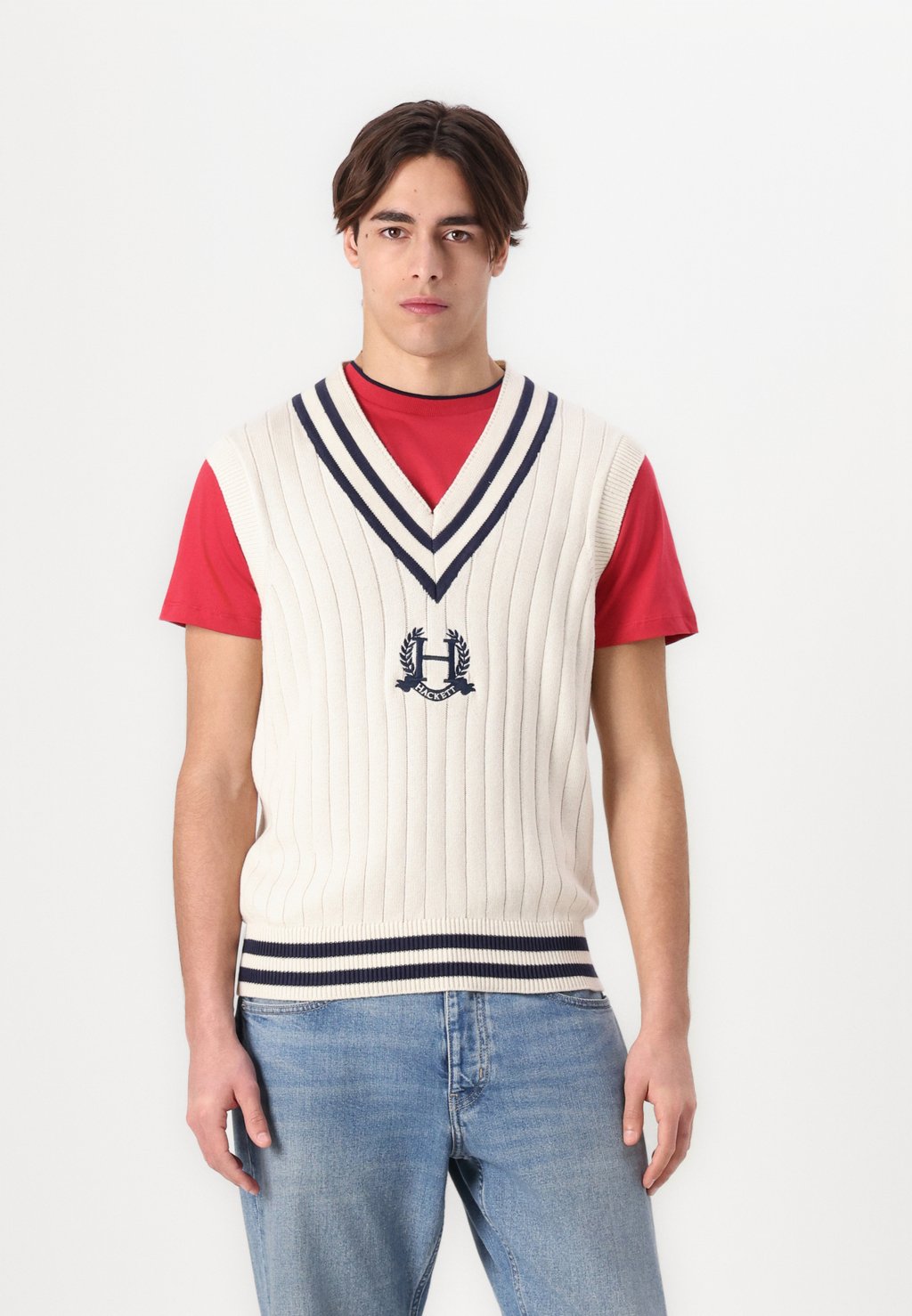 

Джемпер HERITAGE Hackett London, молочный