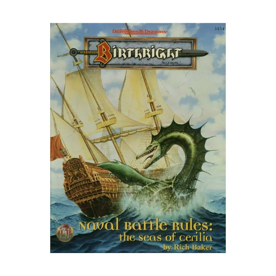 

Бокс-сет Naval Battle Rules - The Seas of Cerilia, Birthright