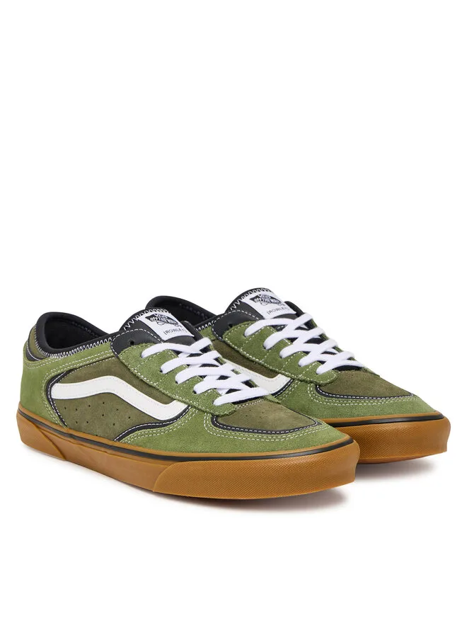 Vans Кроссовки Rowley Classic VN000SF4EMB1 зеленые — фото 2