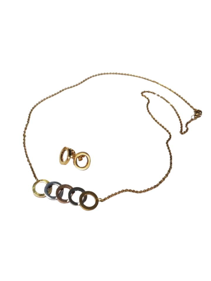 

Bungsa Колье Schmuckset in Gold