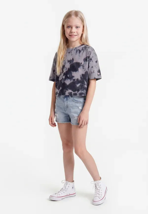 Футболка Champion, Tye dye print t-shirt, черный