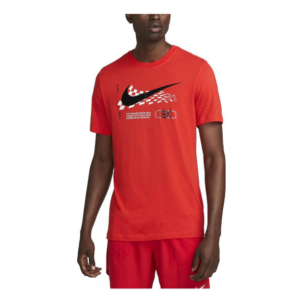 

Футболка для бега Dri Fit Nike, красный