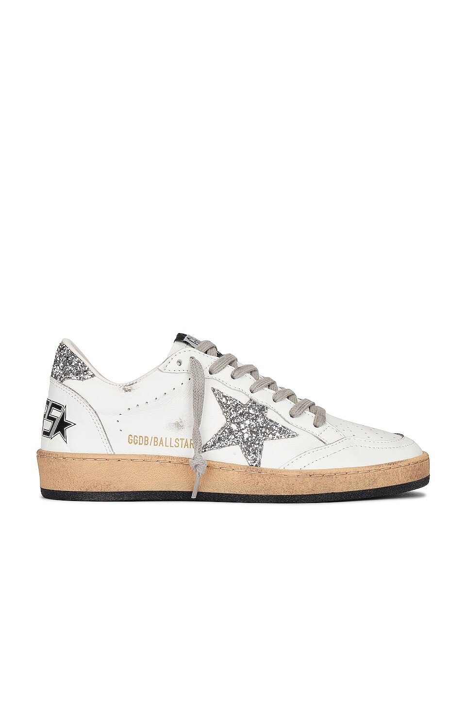 

Кроссовки Golden Goose Ball Star, цвет White & Silver, Белый, Кроссовки Golden Goose Ball Star, цвет White & Silver