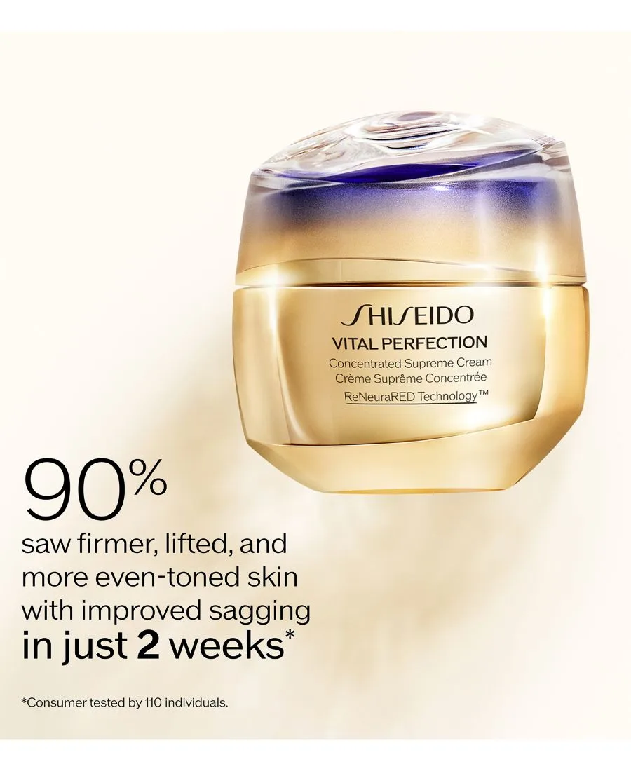 Shiseido Сменный блок концентрированного крема Vital Perfection Concentrated Supreme Cream, 1,7 унции — фото 2