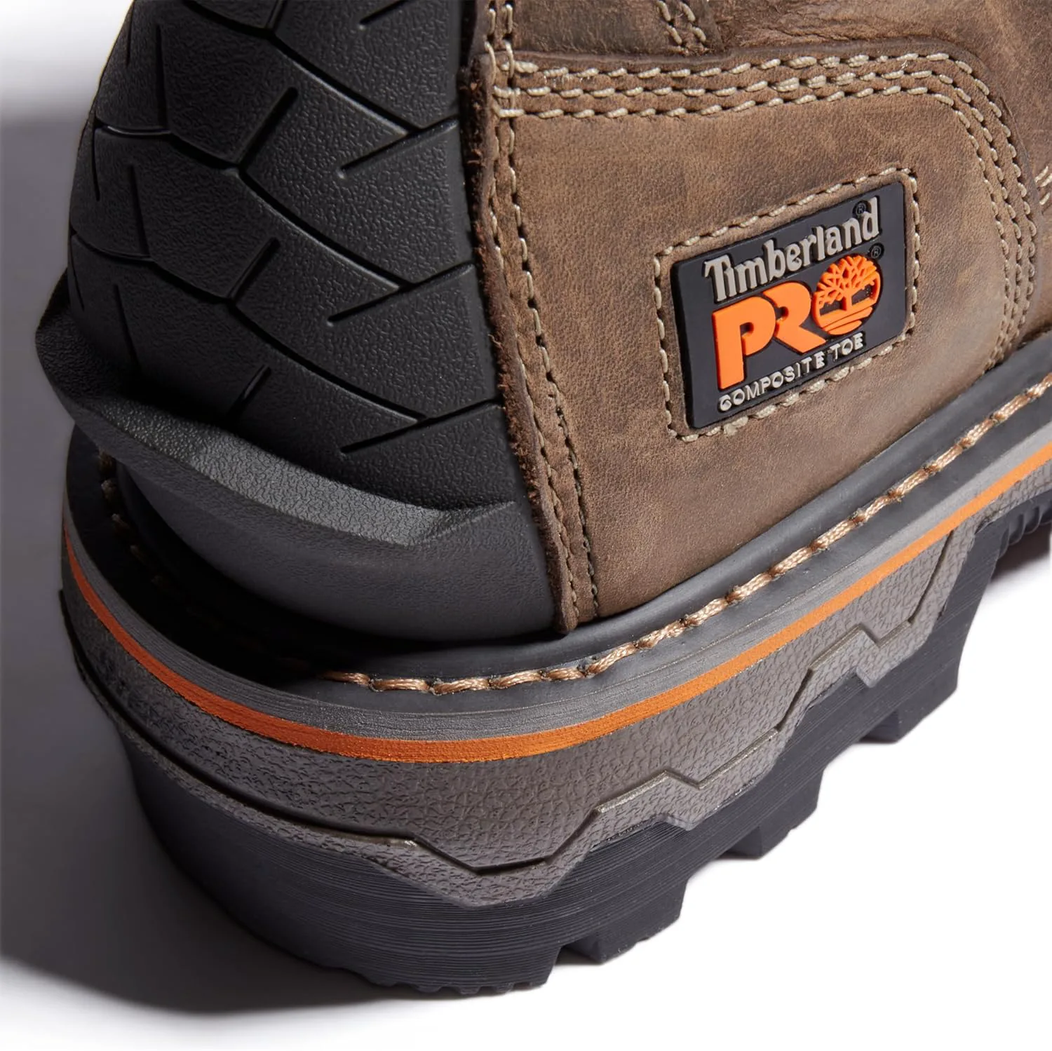 Мужские рабочие ботинки Timberland PRO Boondock HD Logger 8 дюймов с композитным защитным носком и водонепроницаемой подошвой — фото 4