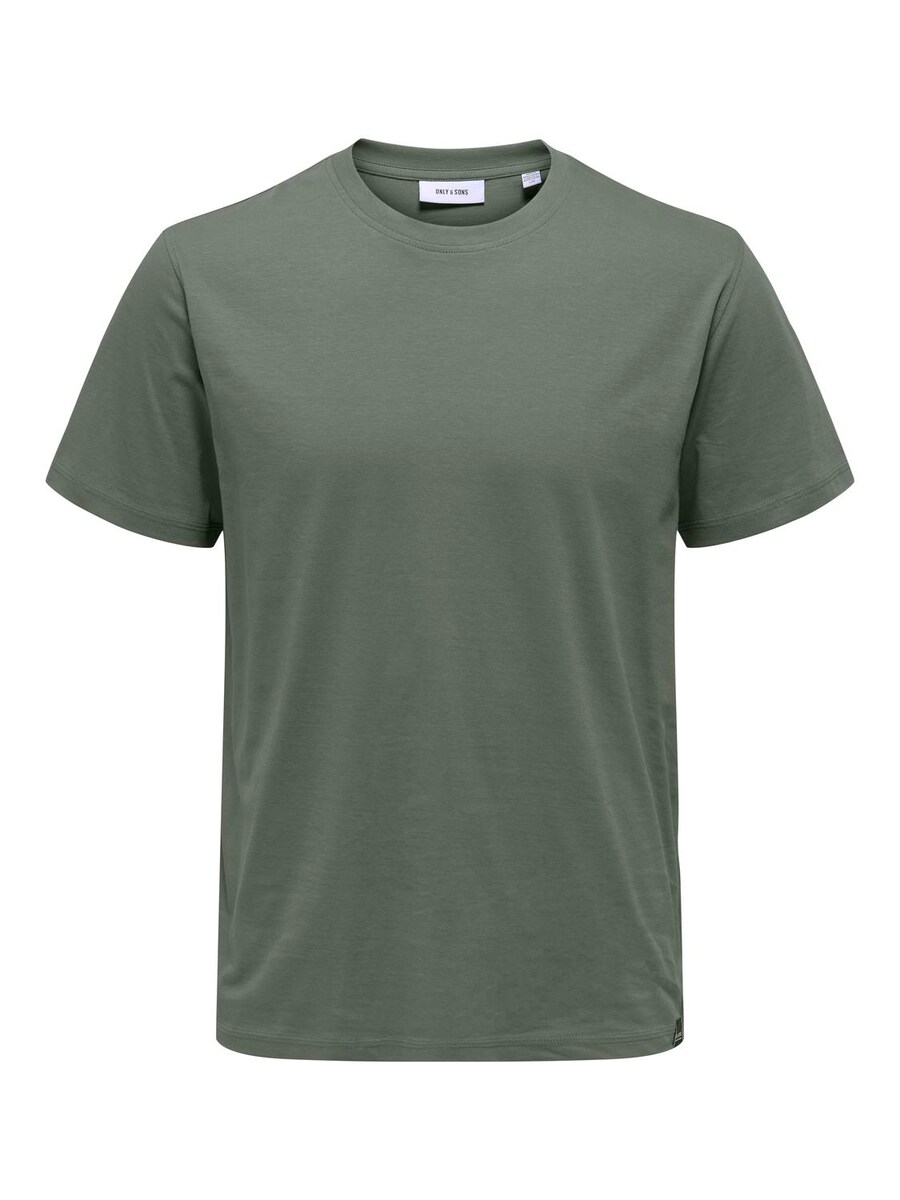 

Классическая футболка Only & Sons Shirt ONSMax, темно-зеленый
