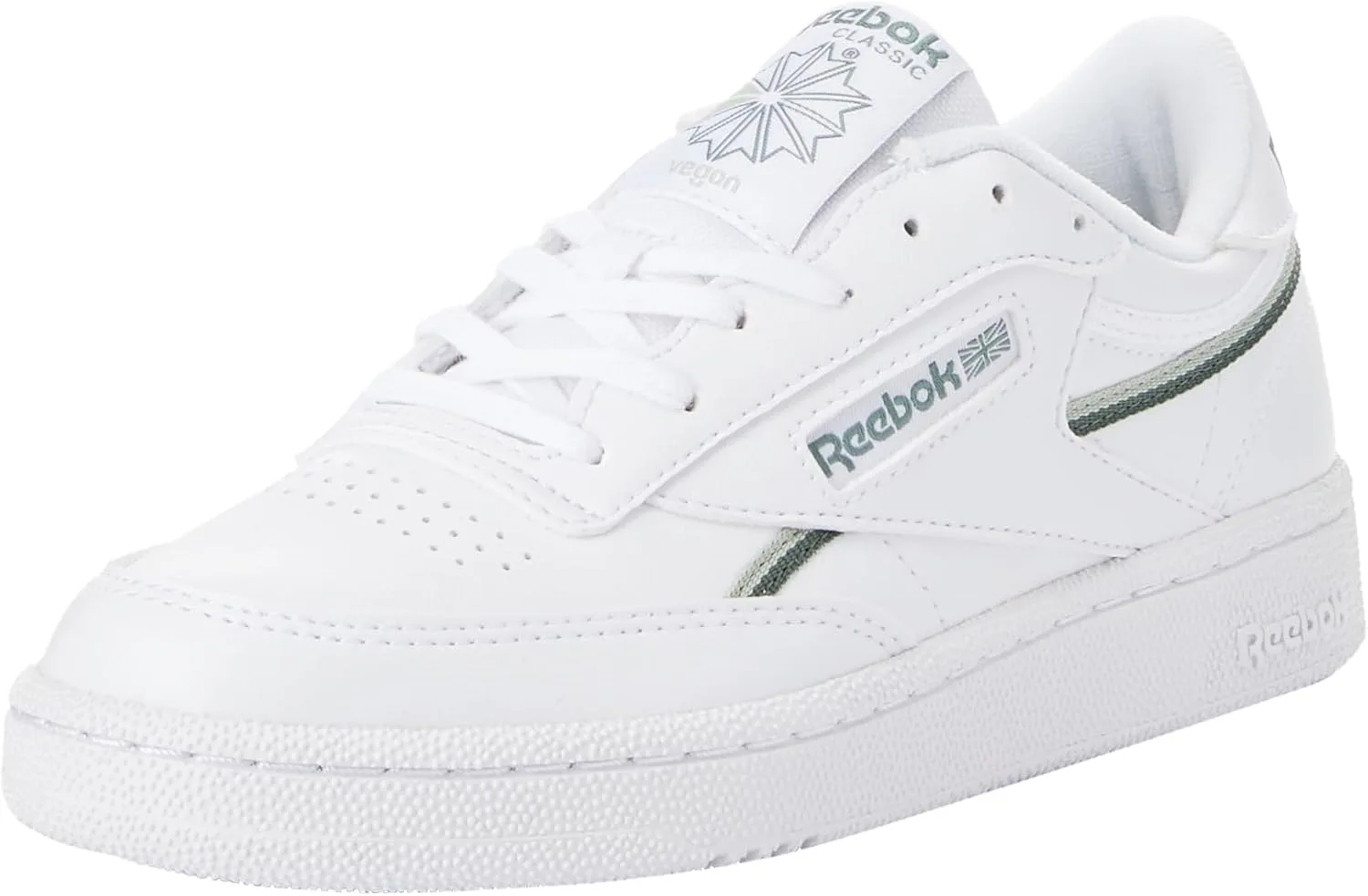 Мужские кроссовки Reebok Club C 85 VeganSneaker, белый