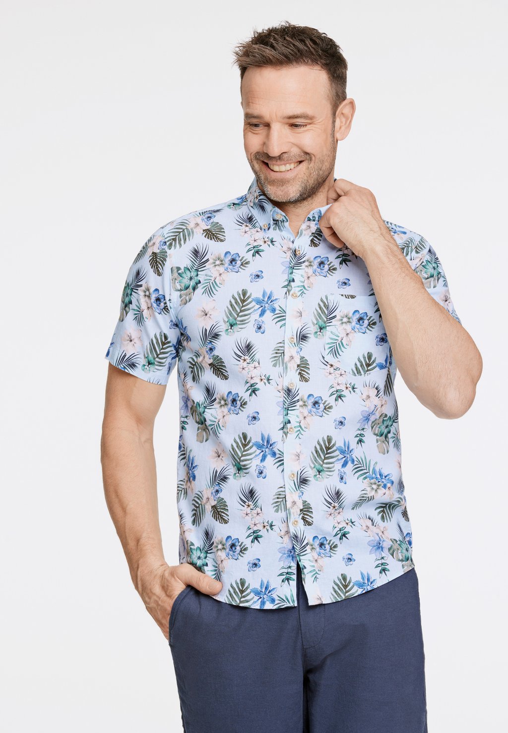

Рубашка PRINTED Jack's Sportswear, светло-голубой