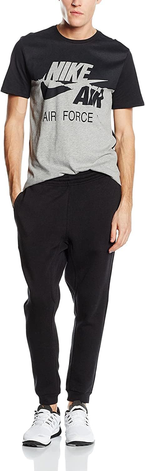 Мужские спортивные штаны Nike Mens Club Fleece Joggers, Black — фото 3