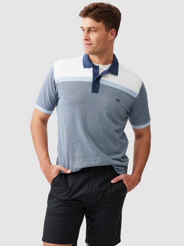 

Whitby хлопковая поло с коротким рукавом Regular Fit Rodd & Gunn, Sky