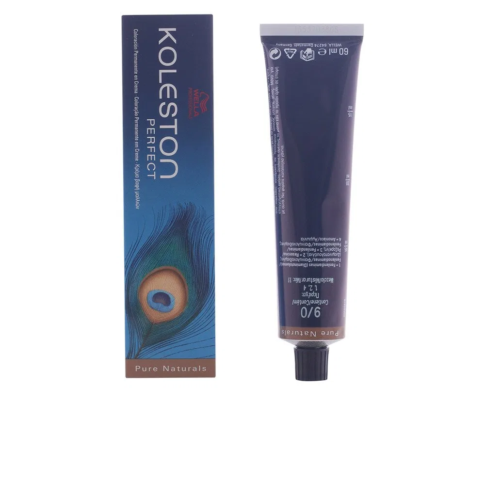 Краска для волос Wella Koleston Perfect 9/0, 60 мл Wella Professionals, Kp 9/0 Light Blonde