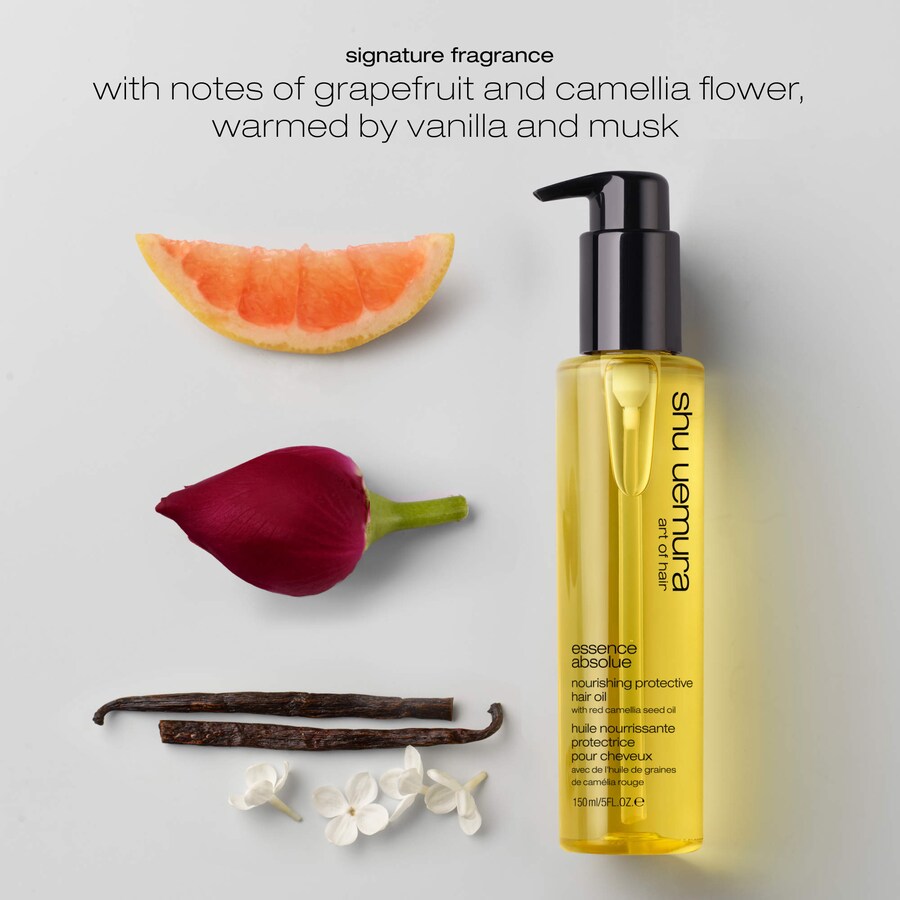 Питательное и защитное масло для волос Essence Absolue shu uemura, 5 oz /150 ml — фото 4