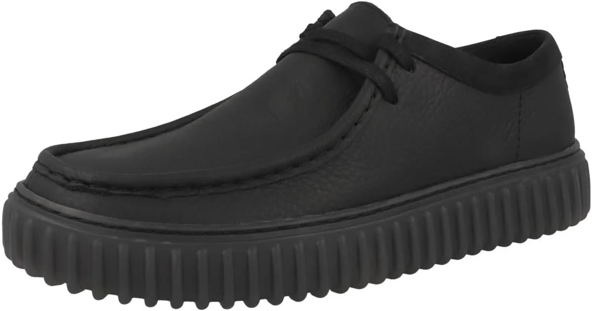 Мужские кожаные туфли Clarks Torhill Lo, цвет Cuir Noir — фото 4