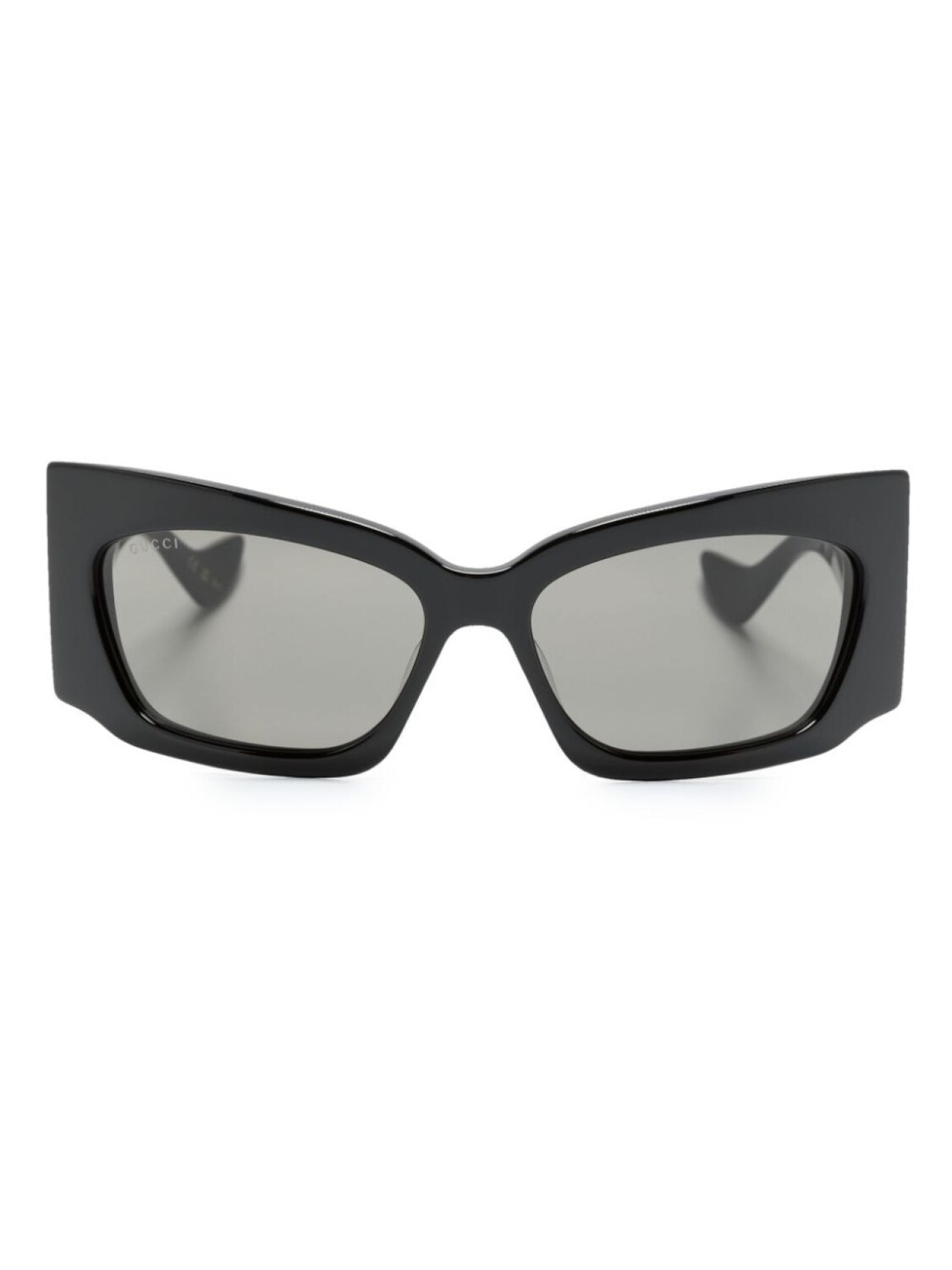 

Gucci Eyewear солнцезащитные очки в квадратной оправе, черный