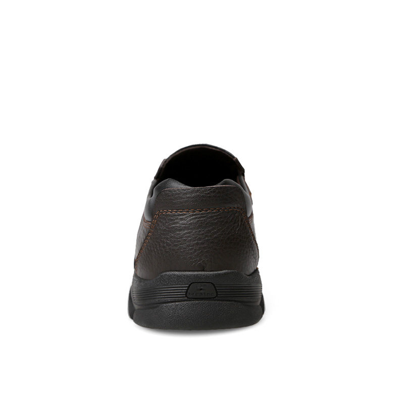 BAGE Мужские повседневные туфли Men's Low top Brown, коричневый, цвет Brown — фото 4