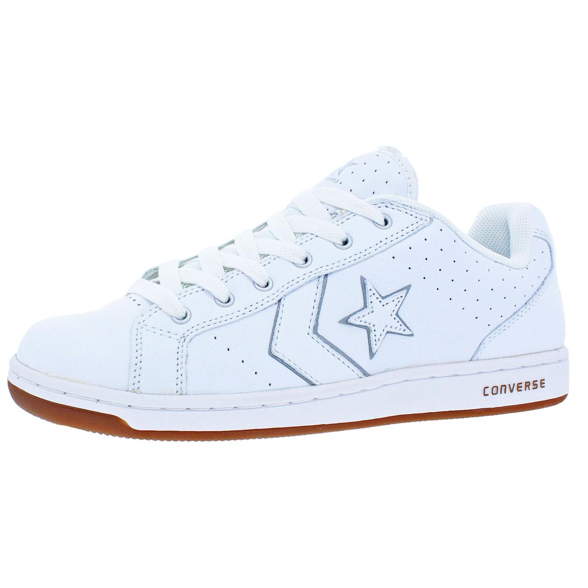 

Karve Ox Мужские вышитые повседневные и модные кроссовки Converse, белый/серебряный