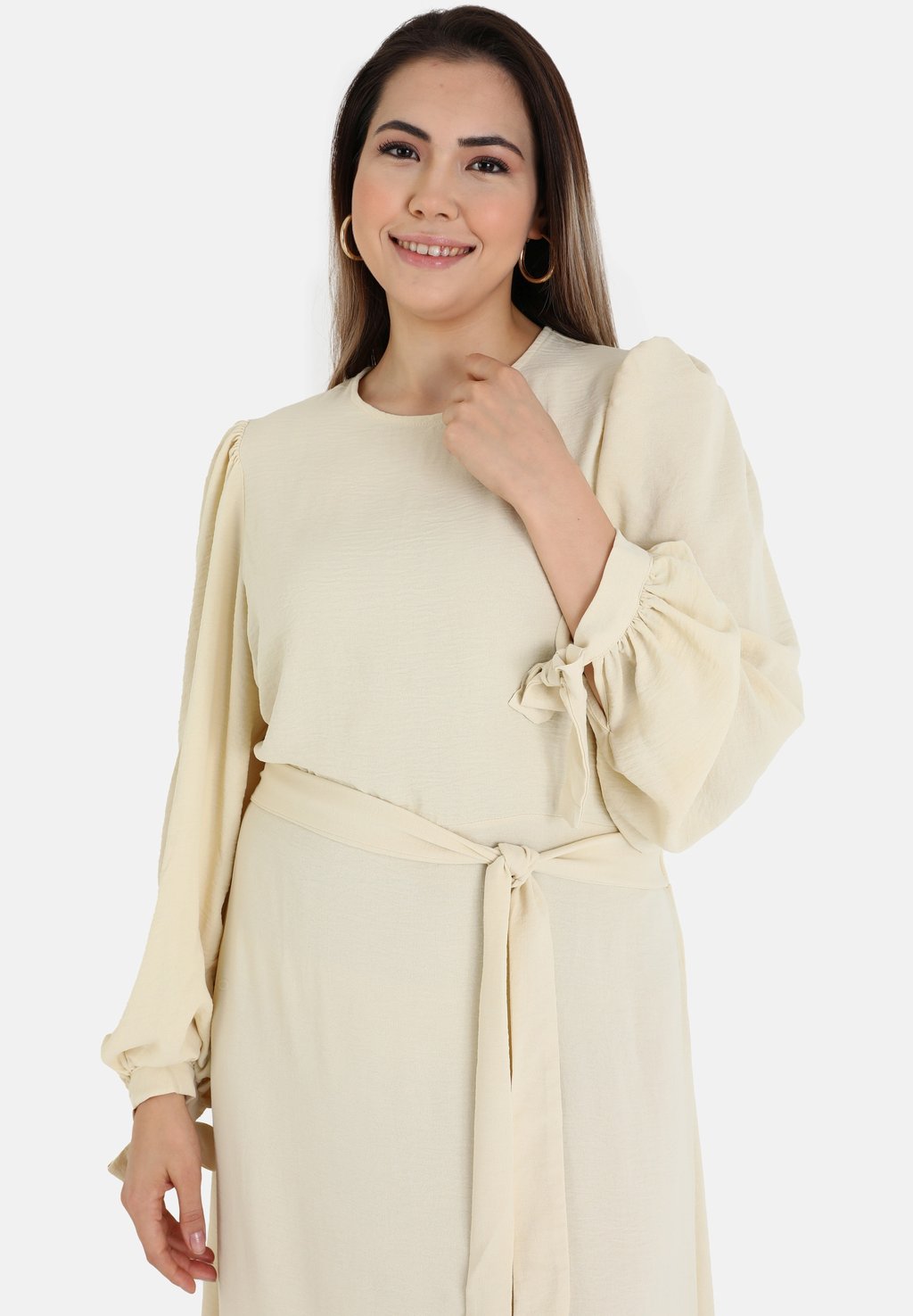 

Платье макси MODEST ALIA Modanisa, бежевый