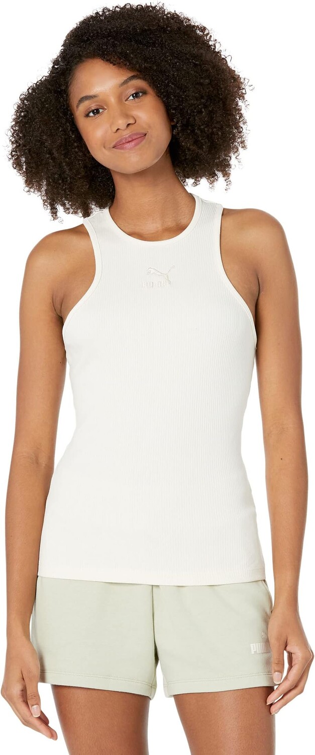 

Топ PUMA Classics Ribbed Tank, белый