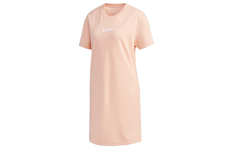 

Adidas Neo Женское розовое платье с короткими рукавами