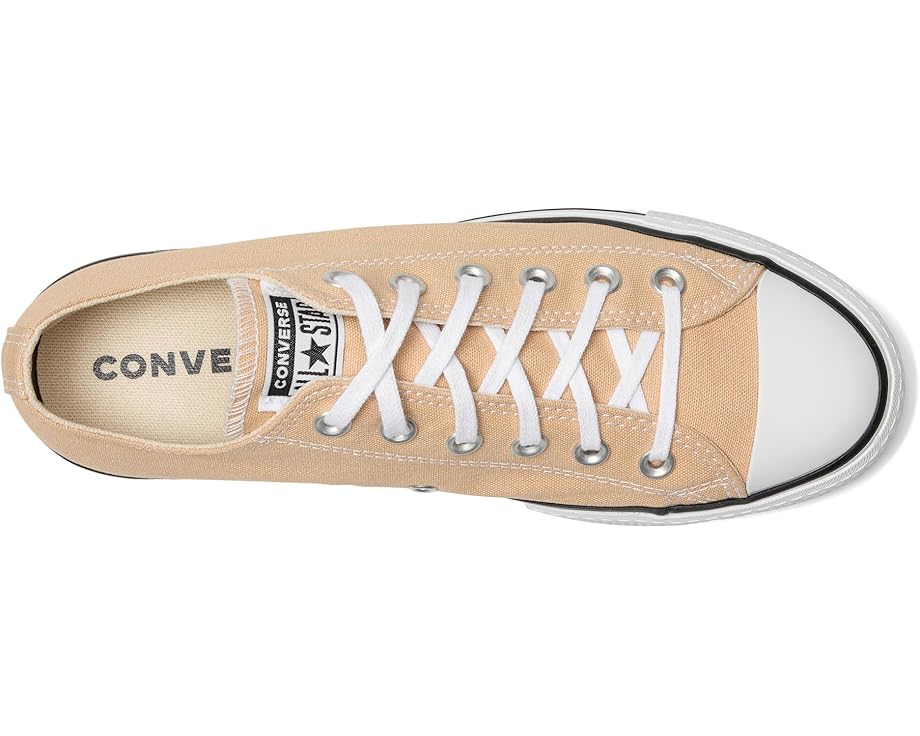 Кеды Converse Chuck Taylor All Star Lift Ox, цвет Coastal Dune/White/Black — фото 2