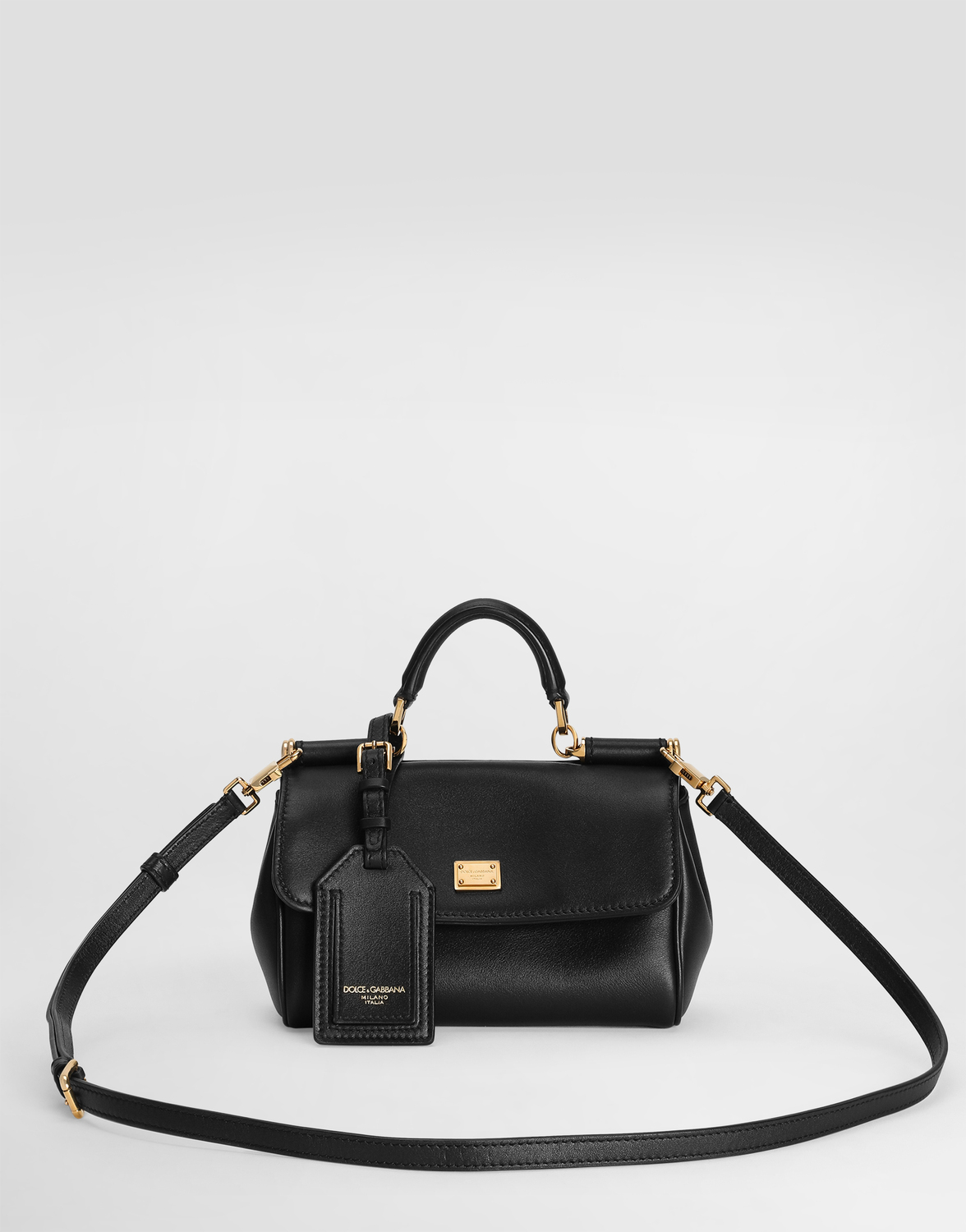 Моя сумка sicily Dolce & Gabbana, черный — фото 3