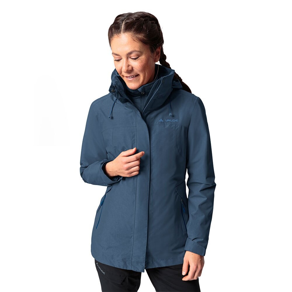 

Куртка VAUDE Skomer 3 In 1 II Full Zip Rain, синий