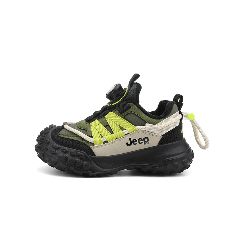

Детская повседневная обувь для детей Jeep, Obsidian Black/Red Tea Purple - Dual Mesh
