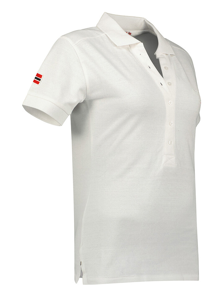 

Поло Geographical Norway Kelly, белый