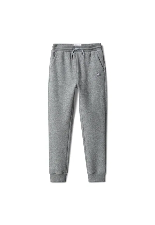 Спортивные штаны с мини-нашивкой Calvin Klein Jeans, средне-серый меланж — фото 4