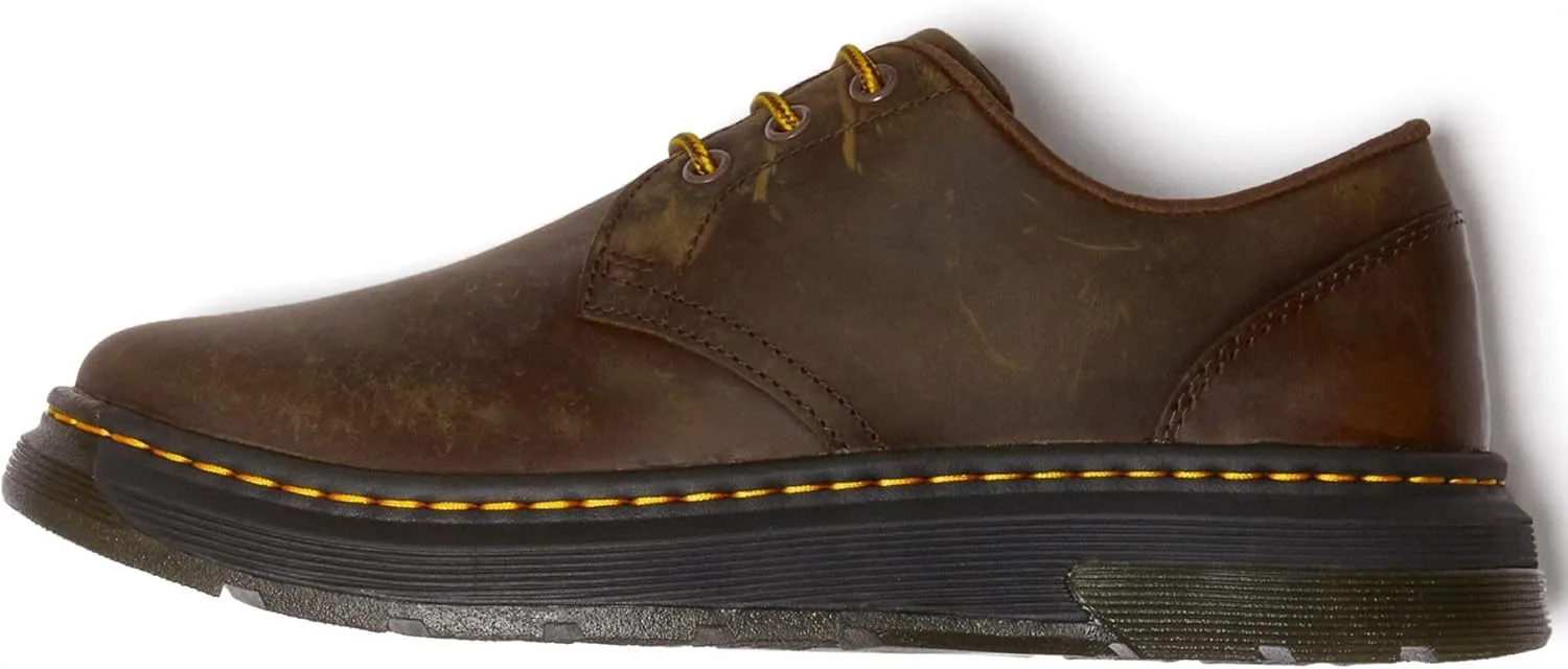 Ботинки Dr. Martens Unisex Crewson Lo 3 Eye Shoe Oxford, мультиколор — фото 4