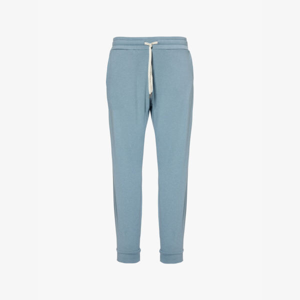 

Спортивные брюки-джоггеры из переработанного полиэстера с эластичным кроем и зауженными штанинами Vuori, голубой