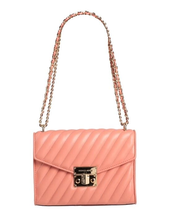 

Сумка MICHAEL MICHAEL KORS стеганая на цепочке, лососево-розовый