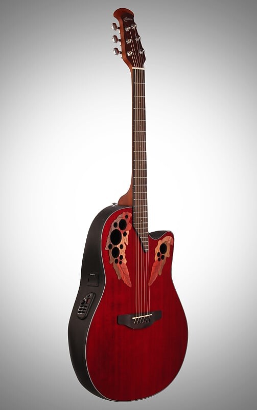 

Акустическая гитара Ovation CE44-RR Celebrity Collection Elite Mid-Depth Mahogany Neck 6-String Acoustic-Electric Guitar