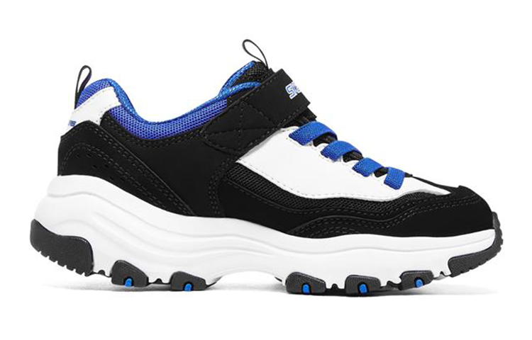 Skechers Низкие детские кроссовки I Conik Lifestyle, черные, синие, детские — фото 2
