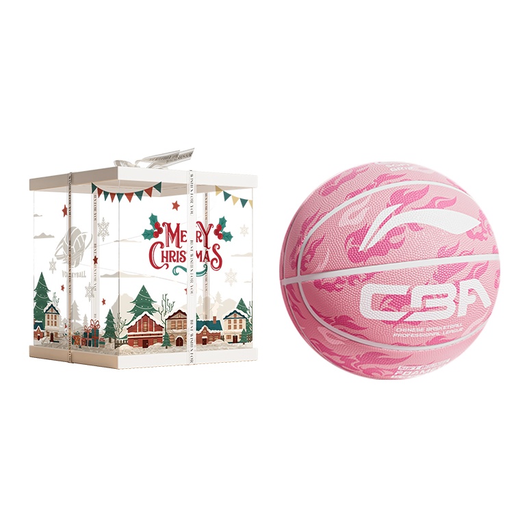 

LINING Резиновый баскетбольный мяч pink размер 7/5 тренировочный china