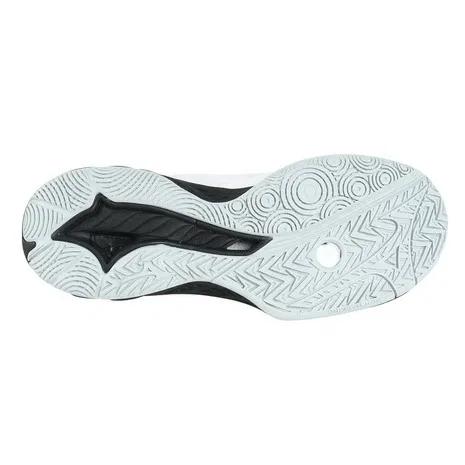 Кроссовки для бадминтона «Wave Fang EL2» от Mizuno, White X Black — фото 3
